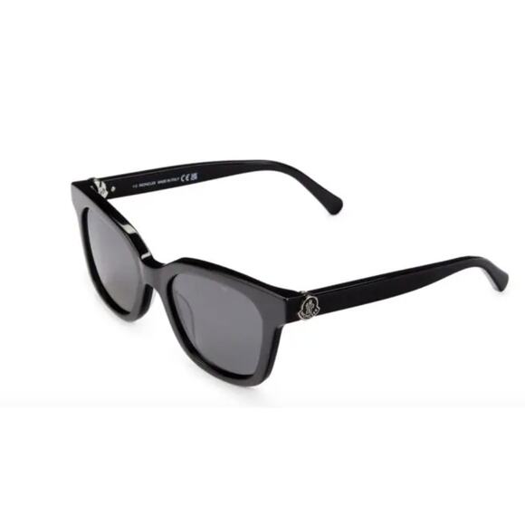 Moncler 50MM Square Sunglasses Black main image 8